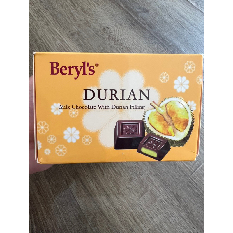 

Beryl's Durian Milk Chocolate dengan Fillings Original Malaysia