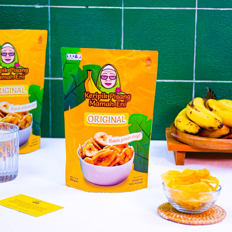

Keripik Pisang Mamah Eni Original 100 gram