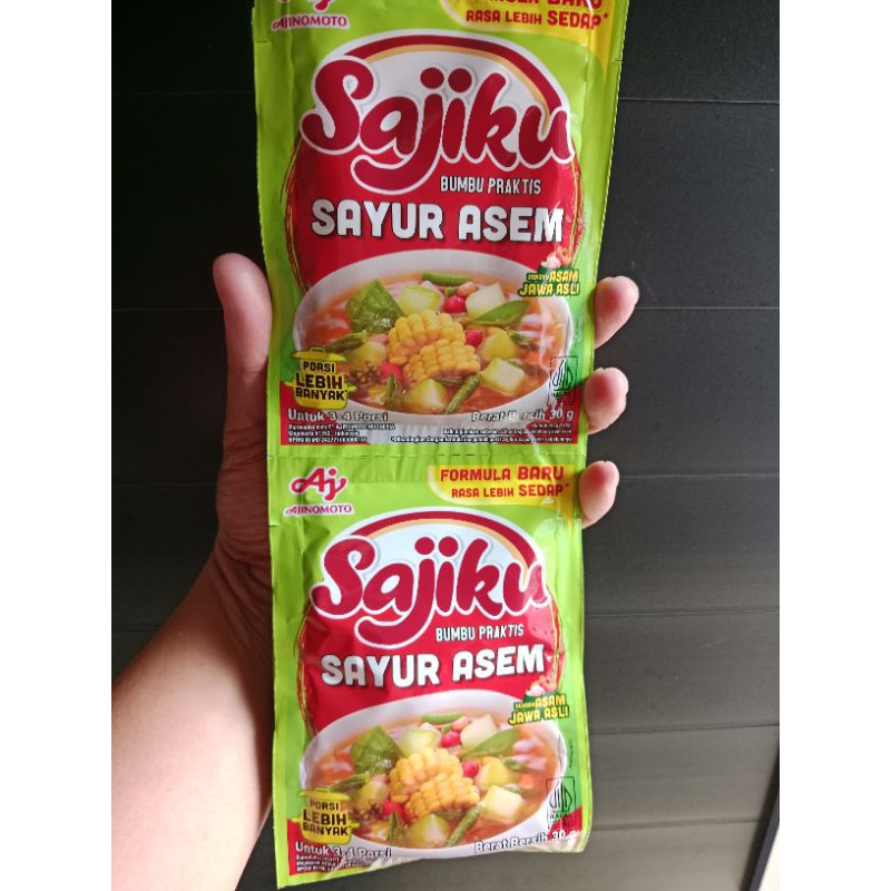 

Sajiku Bumbu Praktis Sayur Asem 1 Renceng isi 10 Sachet
