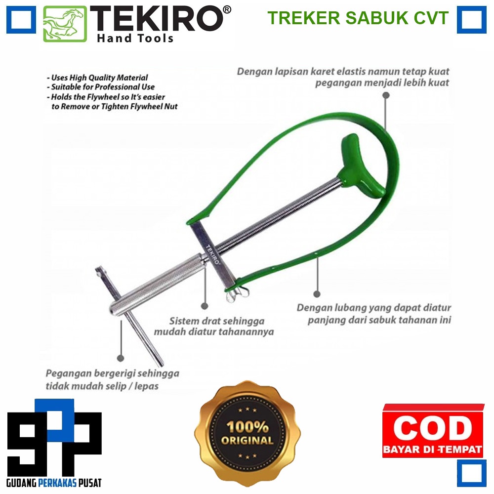 TEKIRO TAHANAN CVT TREKER SABUK CVT MATIC PENAHAN KOPLING