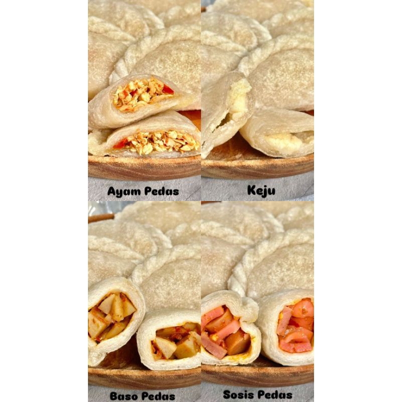 

cireng isi ayam/baso/keju