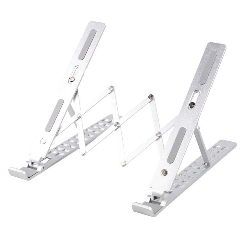 Laptop Stand Aluminium Foldable Adjustable Storage Desk