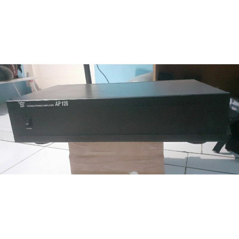 Box Stereo Power Amplifier AP 126 second/bekas