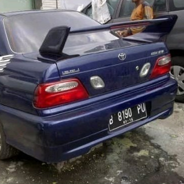 bodykit belakang Toyota soluna s limited