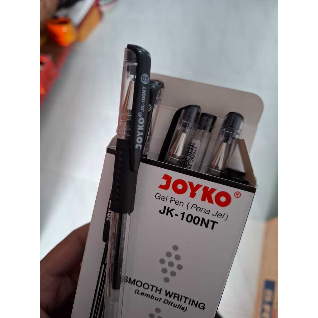 

PROMO (12pcs) Pulpen Gel JOYKO JK-100/Bolpoin JOYKO JK-100NT/ pulpen Joyko