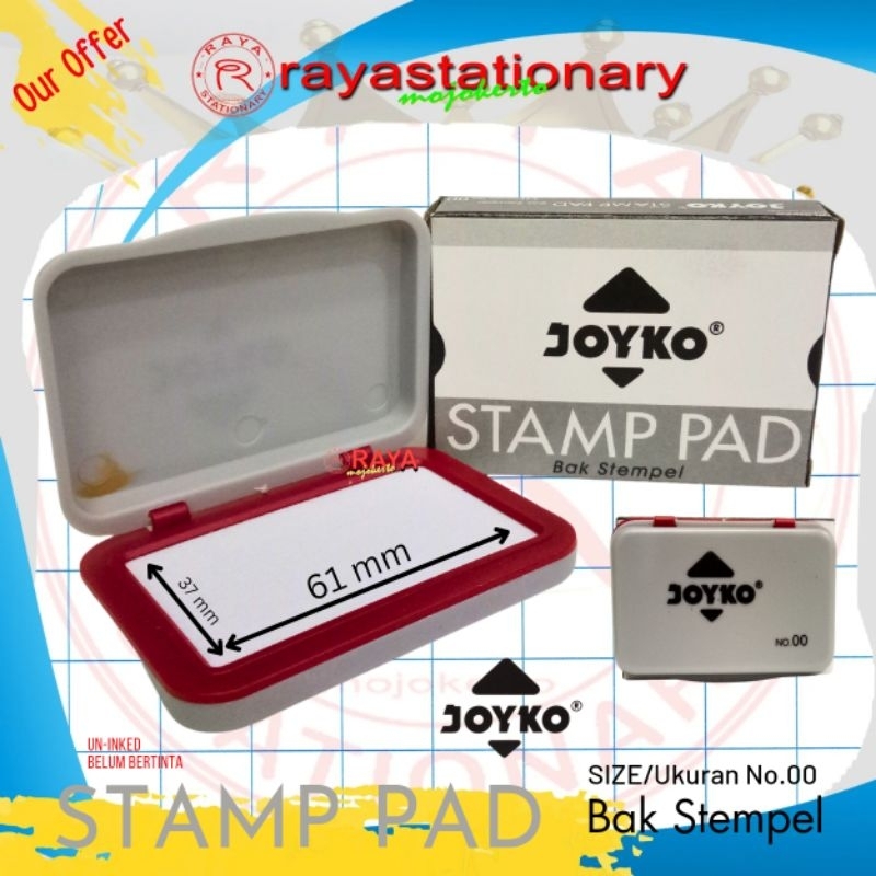 

Joyko Stamp Pad 00 - Bak stampel