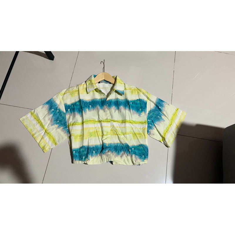 zara tie dye shirt