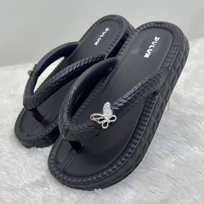 Dulux 655 Sandal Anak Perempuan Sandal Wanita Dewasa Remaja Sandal Jepit Karet Lentur Size 29-40