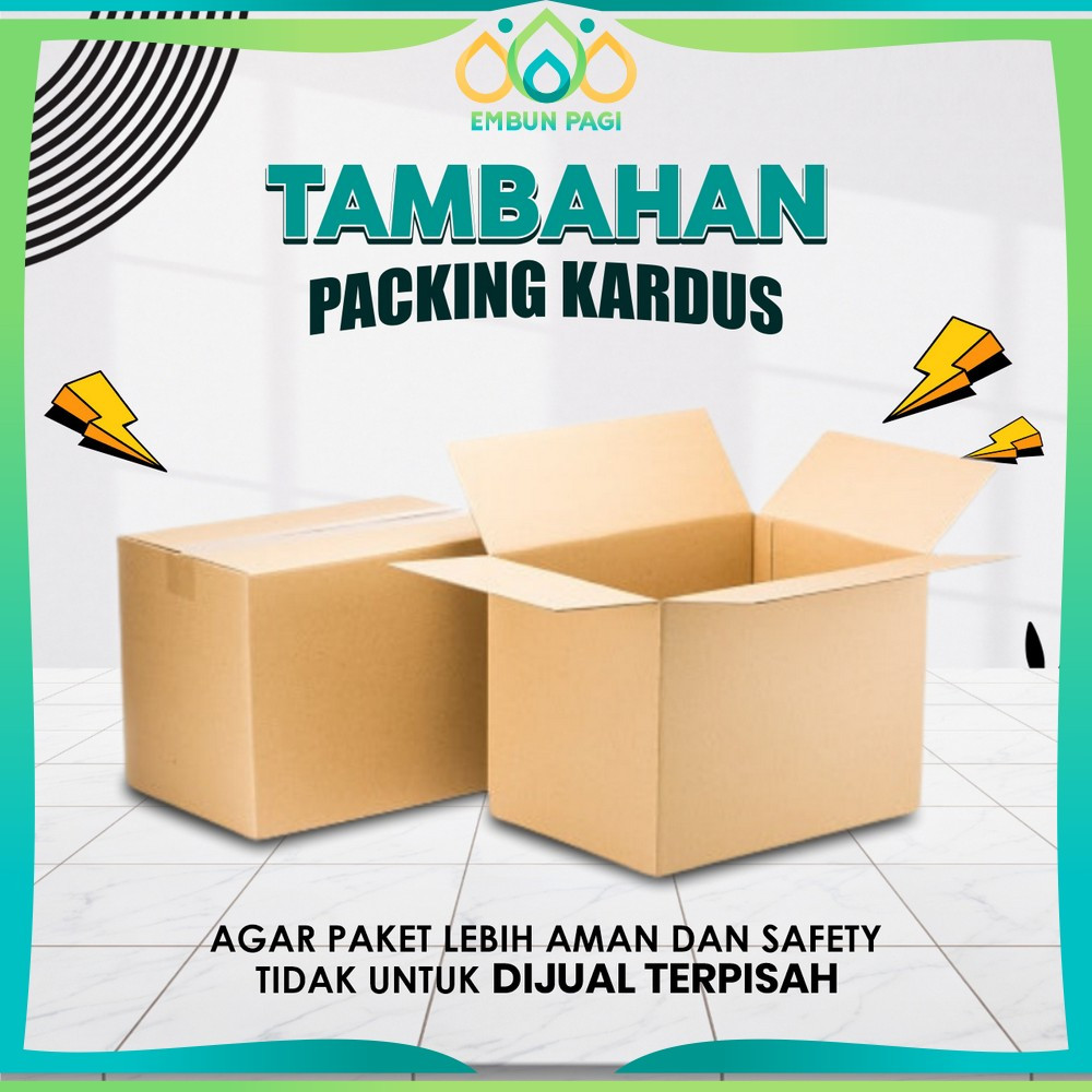 

Kardus Packingan Tambahan Packing Agar Paket Lebih Aman dan Safety Embun Pagi