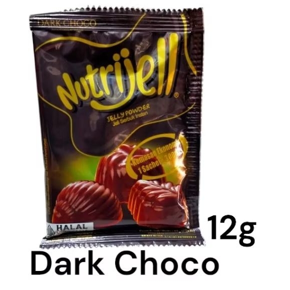 

NUTRIJELL DARK CHOCO 12GR