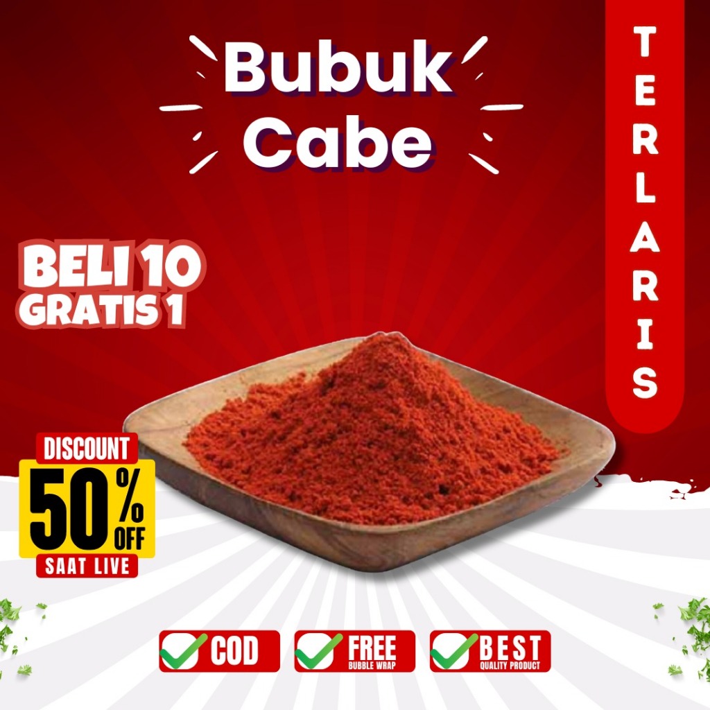 

BUBUK CABE 250 Gr CABE KERING TERMURAH CABE BUBUK KASAR LEVEL 15 MAKANAN KOREA PEDAS KASAR PEDAS