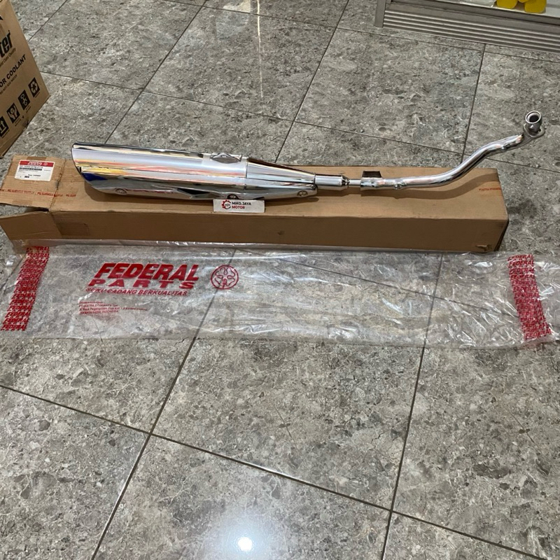 KNALPOT FP-18300-KTM-2110 SUPRA X 125 OLD/LAMA ORIGINAL FEDERAL