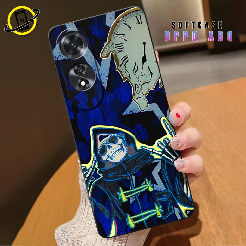 Orbit - Softcase Untuk OPPO A60 Terbaru - Motif Desain Premium 2025 - Case Protect Camera - Case Hp 