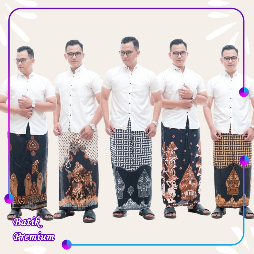 Sarung Siap Pakai Model Celana - Motif Bima Wayang