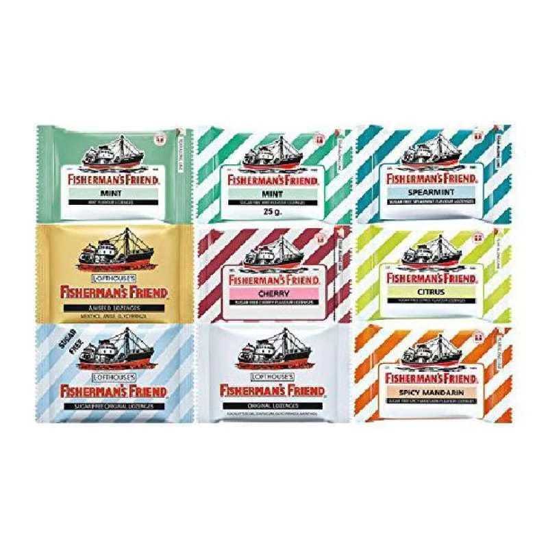 

FISHERMAN'S FRIEND SUGAR FREE | PERMEN PELEGA TENGGOROKAN