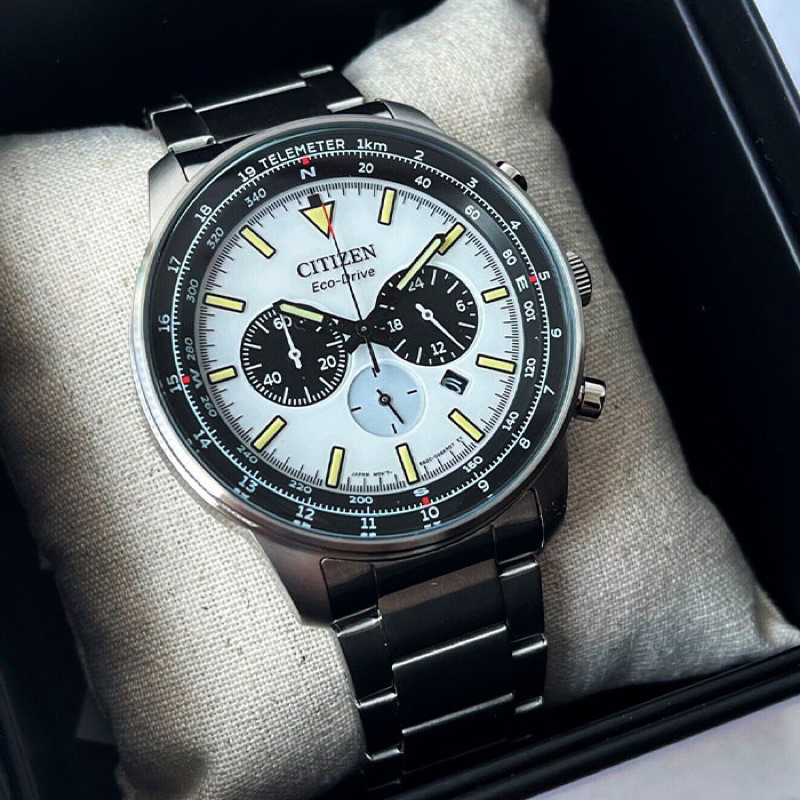 Citizen CA4500-91A Jam Tangan Pria Chronograph Eco-Drive