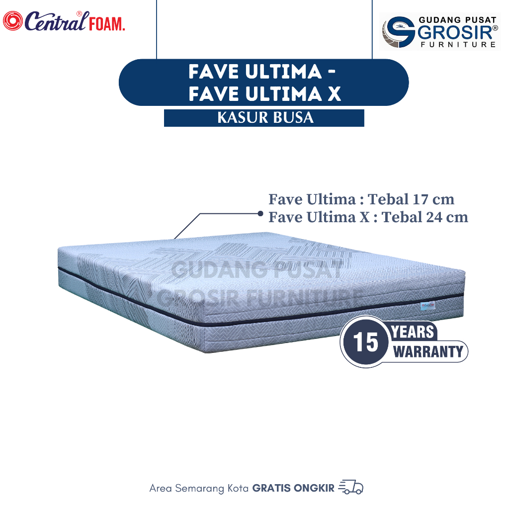 CENTRAL FOAM - Fave Ultima & Ultima X - Kasur Busa