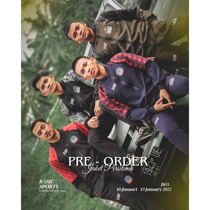 Basic Sporty oneset jacket Pre-Order Persitema