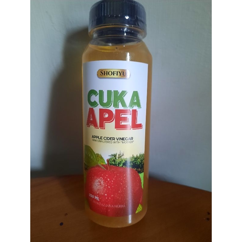 

Cuka Apel Apple Cider Vinegar 250 ML Shofiyyu Java Hills Honey tanpa pasteurisasi untuk diet mengontrol gula darah