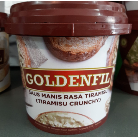 

GOLDENFIL SELAI TIRAMISU CRUNCHY 1KG, BS UNTUK ISIAN, TOPPING DLL
