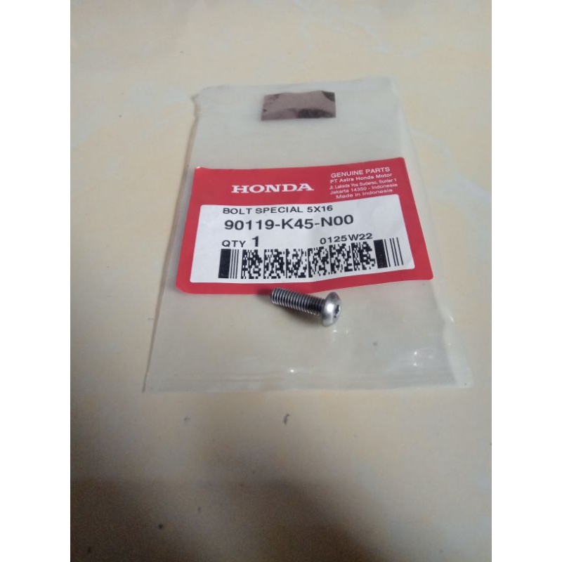 baut visor tameng depan bolt special 5x16 cb 150r k15G cbr 150r k45A cbr 150r k45G cbr 150r k45N cbr