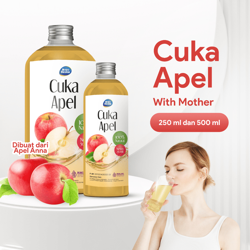 

Wainmart Apple Cider Vinegar / Cuka Apel