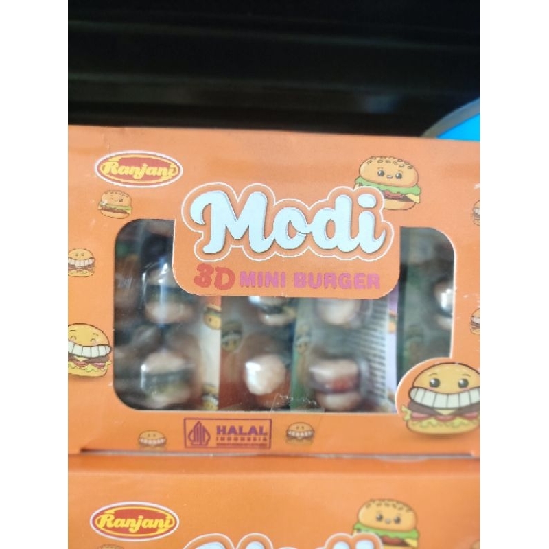

permen 3D modi miniburger