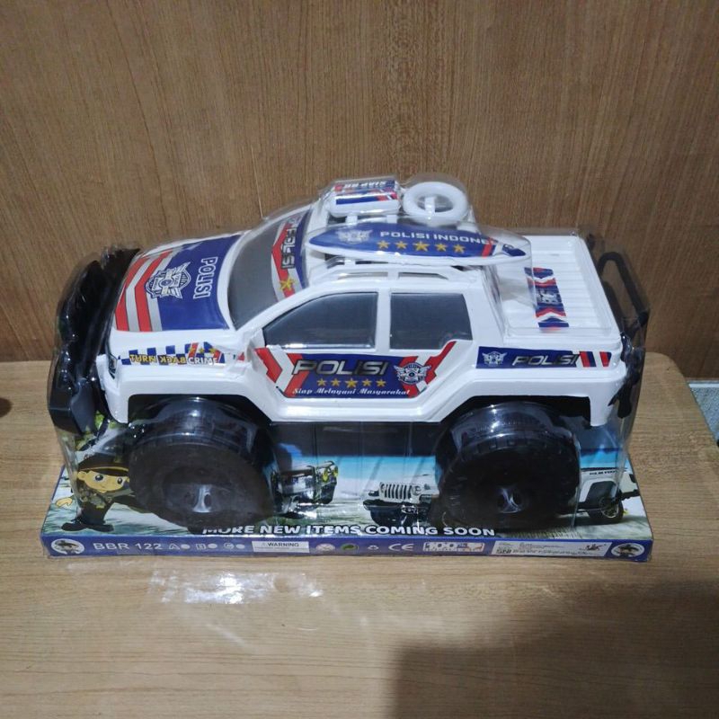 Mainan Mobil Jeep Polisi/Mobil Polisi Jeep