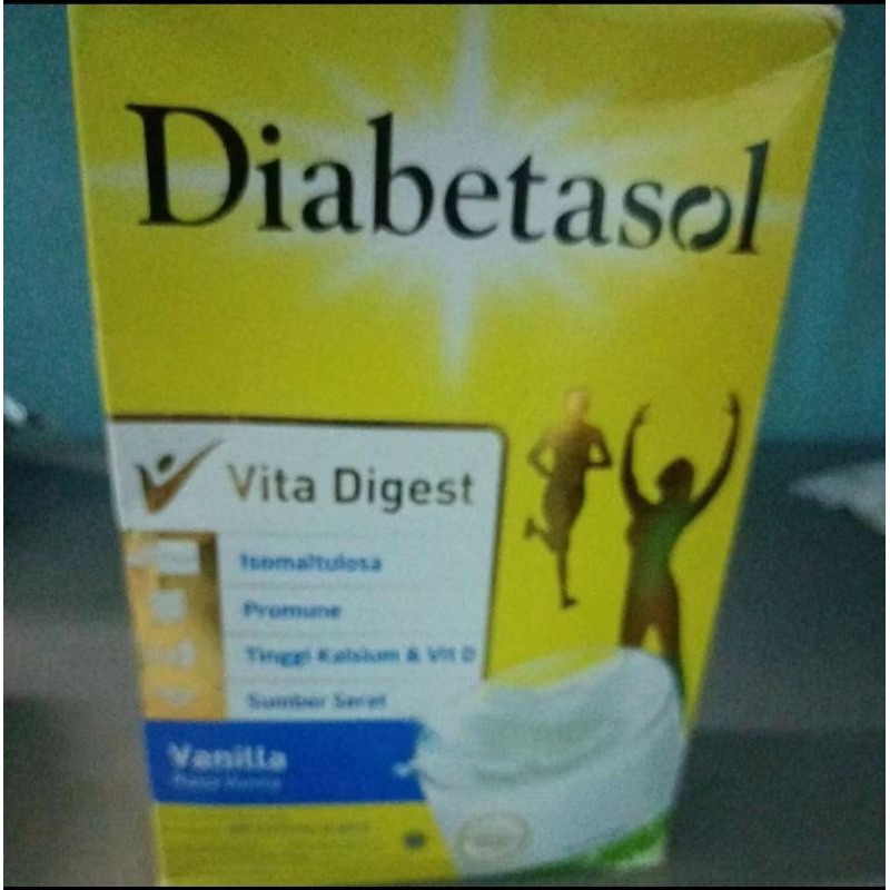 

Diabetasol coklat, vanilla, almond, Capucino 570gr