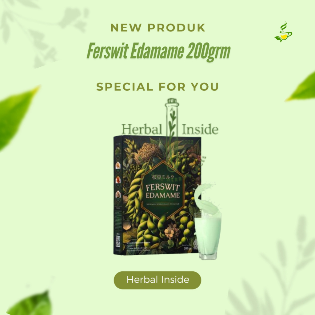 

Ferswit Edamame Susu Edamame Minuman Serbuk Rasa Edamame Jepang Original