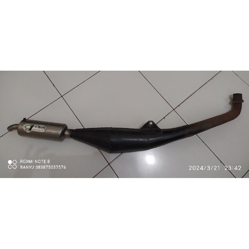 knalpot exhaust fizr ozza original copotan limited edition