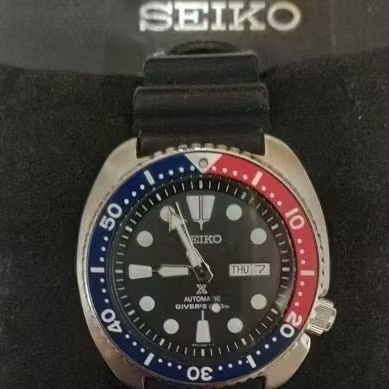 Seiko Prospex Turtle SRP779K1 Pepsi Automatic Original Limited Edition Diver's 660 Ft/200 M Disconti