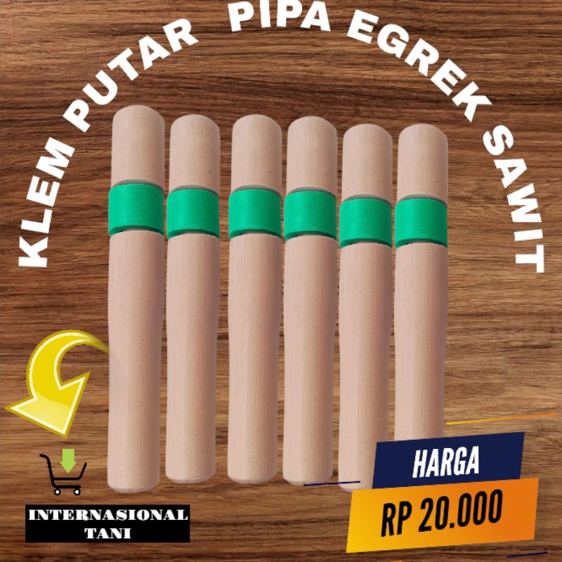 KLEM PUTAR PIPA EGREK KUALITAS TINGGI