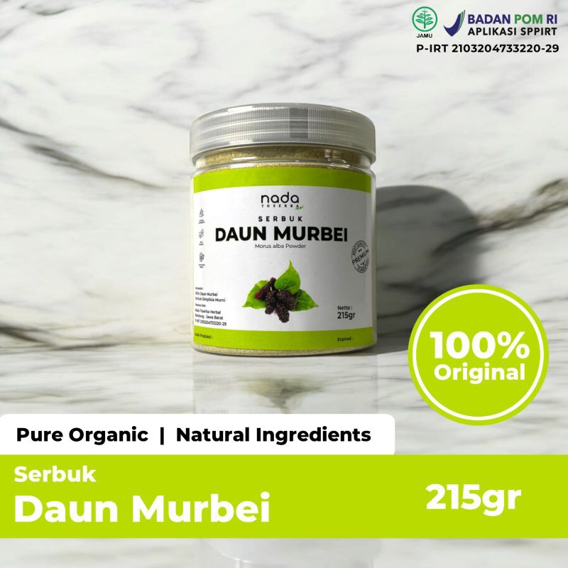 

DAUN MURBEI Bubuk Serbuk Premium | Herbal Diabetes & Jantung | Morus Alba Powder | 50gr, 100gr & 250gr