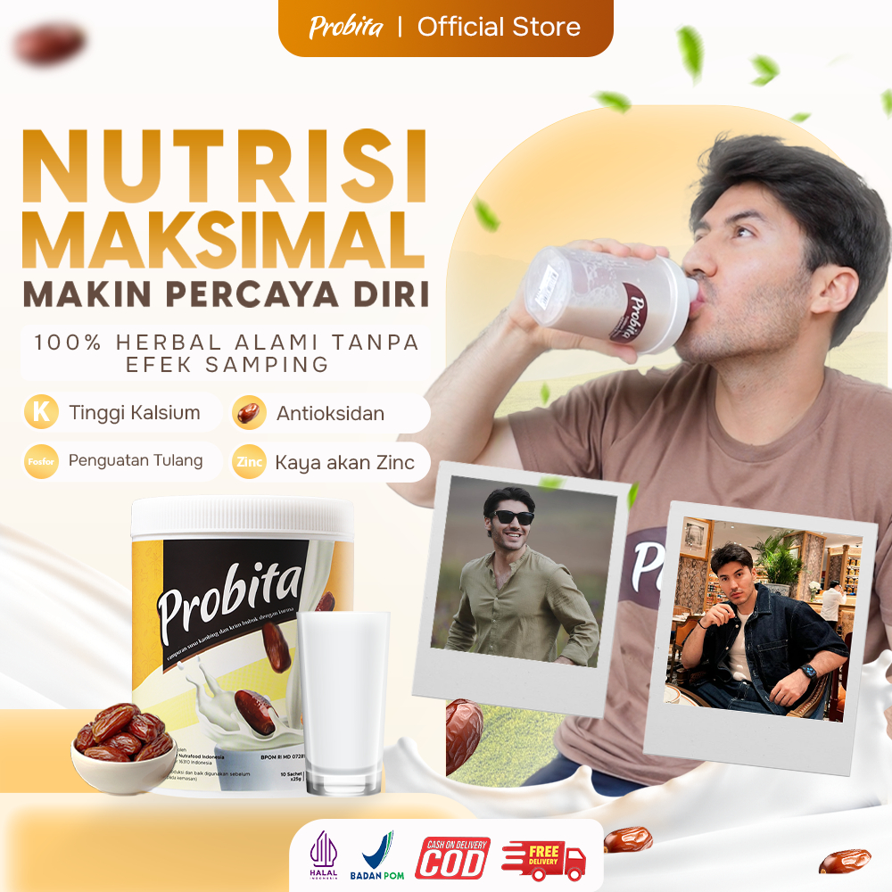 

PROBITA - Paket 6 Box Susu Untuk Tinggi Badan Ideal - 1800gr
