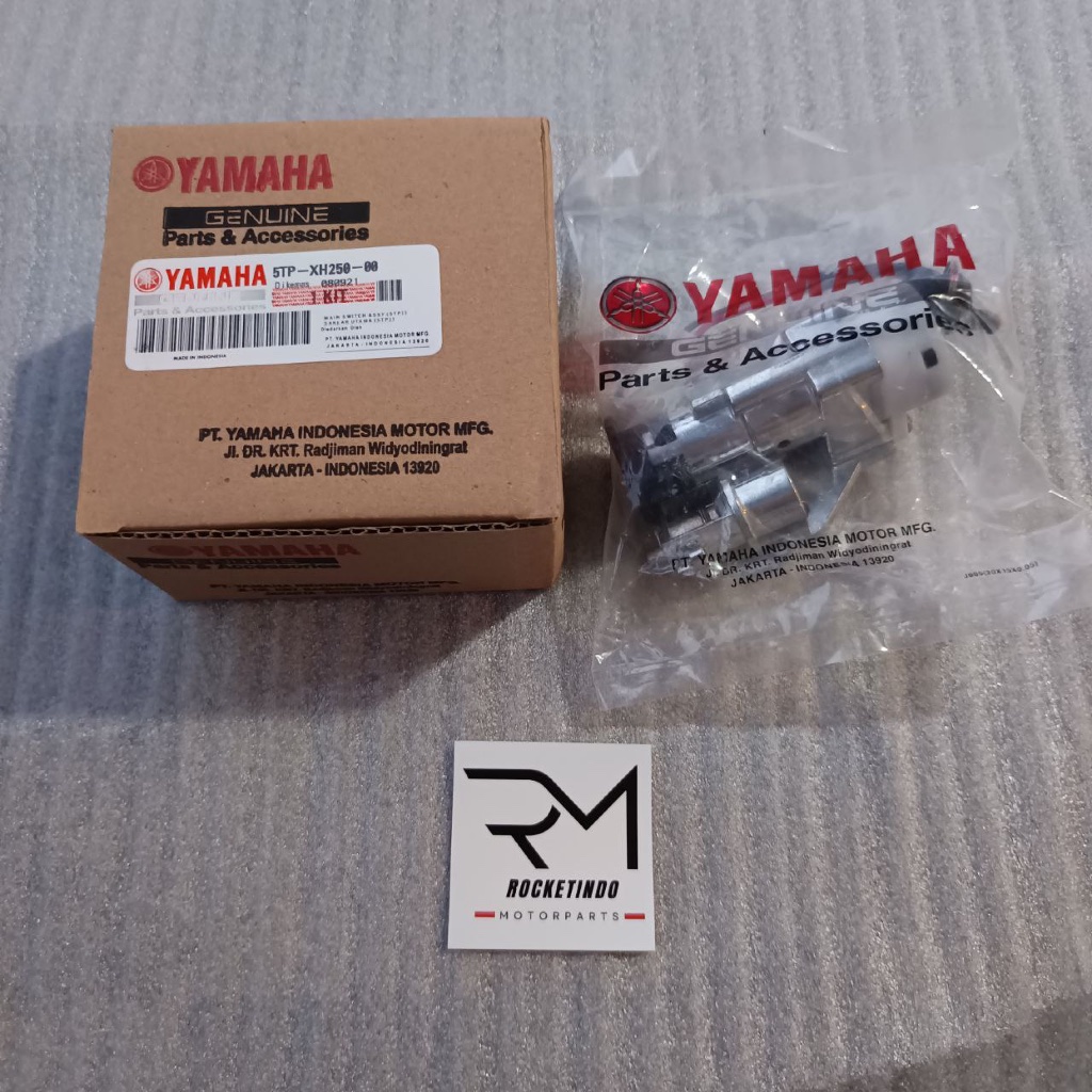 5TP-XH250-12 Key Set Kunci Kontak Assy Jupiter Z Vega R New Burhan