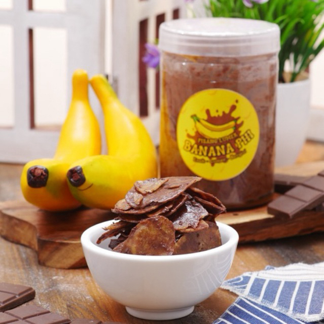 

Keripik Pisang Lumer Coklat / Keripik Pisang Lumer Murah 700ml