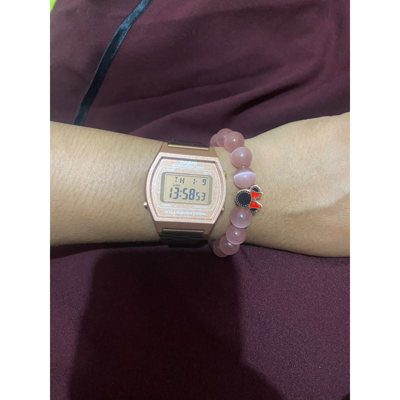 Preloved Jam Tangan Casio RoseGold