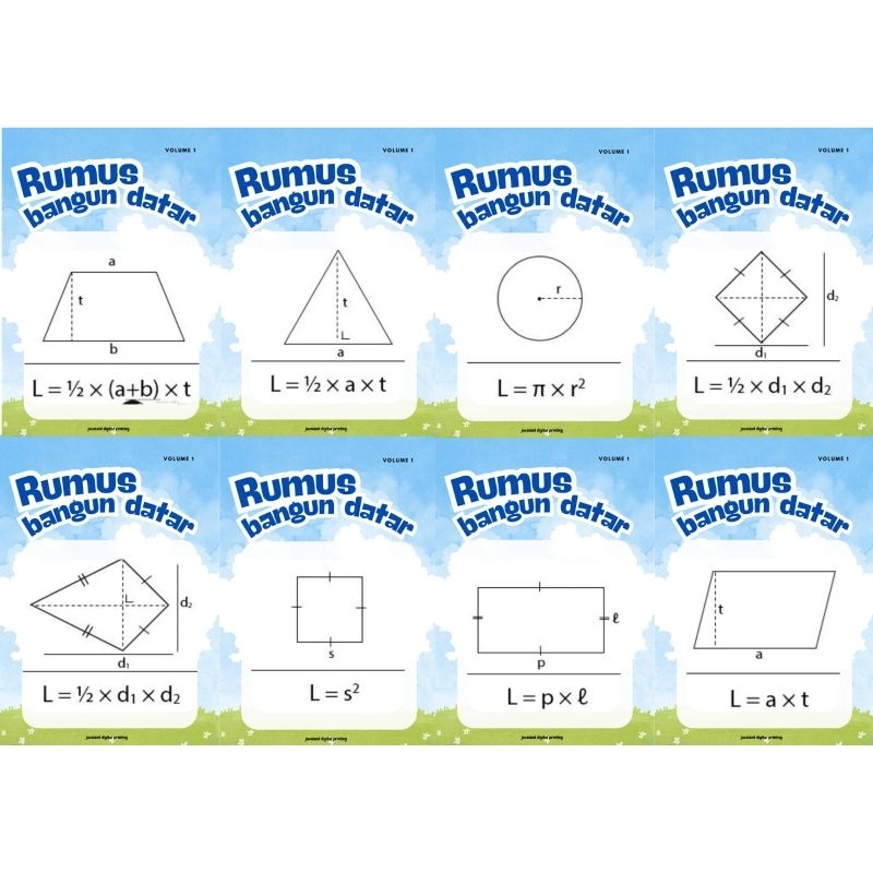 rumus bangun datar