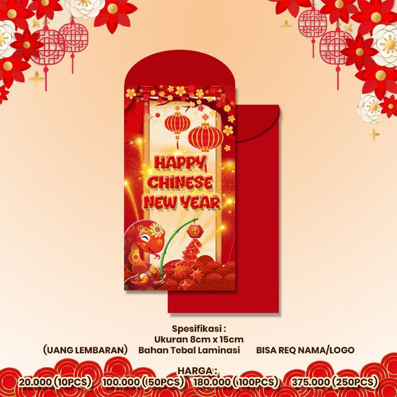 

Amplop Sincia Chinese New Year Angpao Hampers Custom Nama