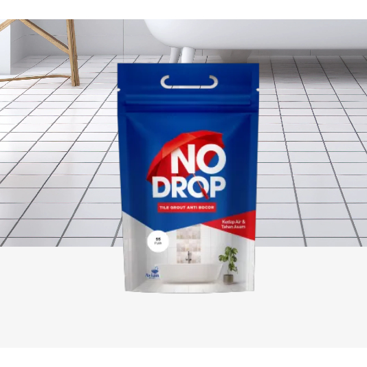 NO DROP Tile Grout Pengisi Nat Premium Anti Bocor kemasan 1 kg // Nat Keramik // Nat Granit // Pengi