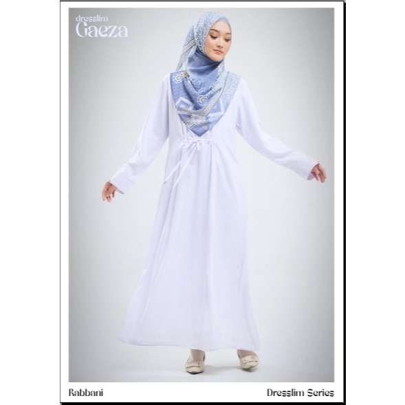 gamis wanita dresslim gaeza rabbani original new arrival 2025