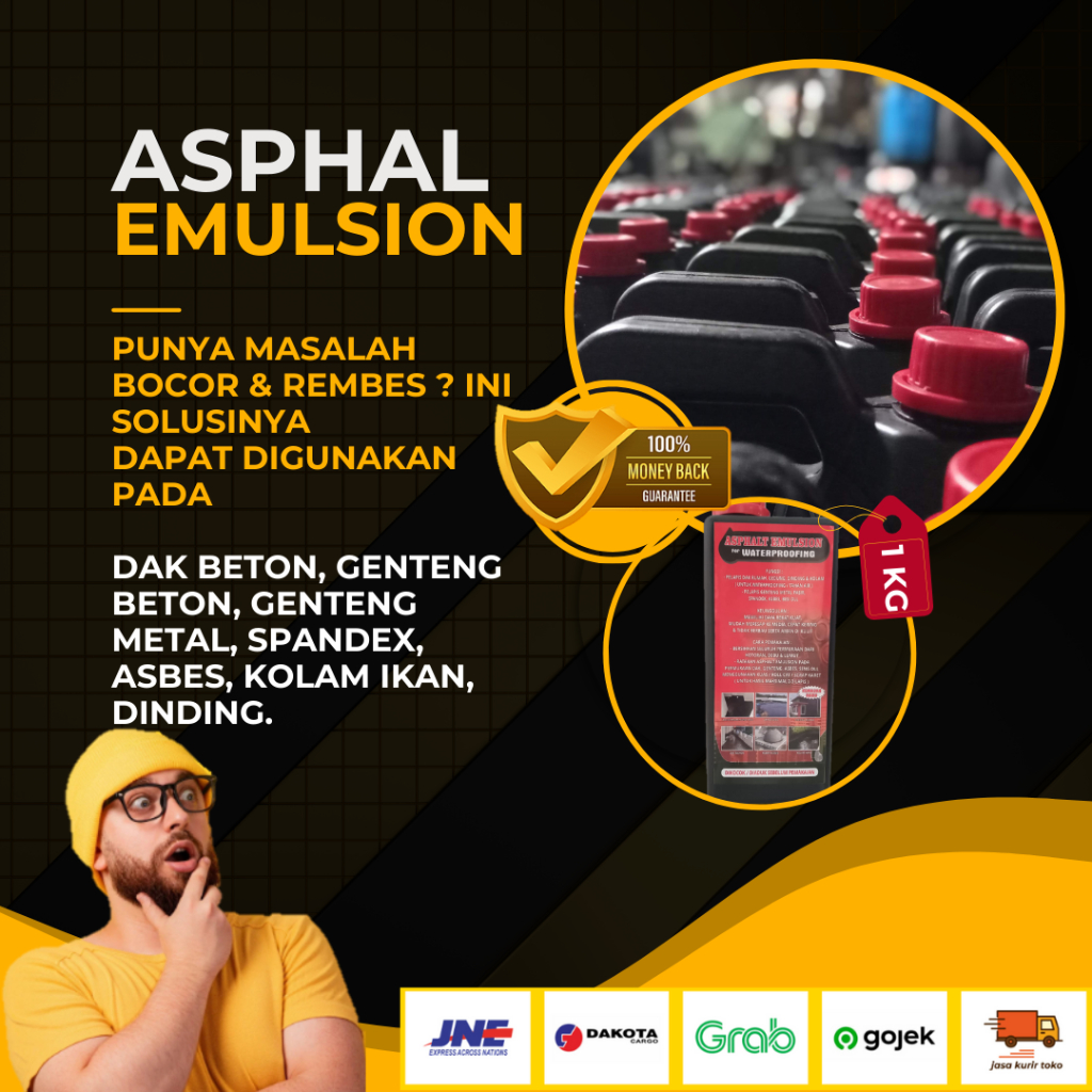 aspal cair solusi dak bocor