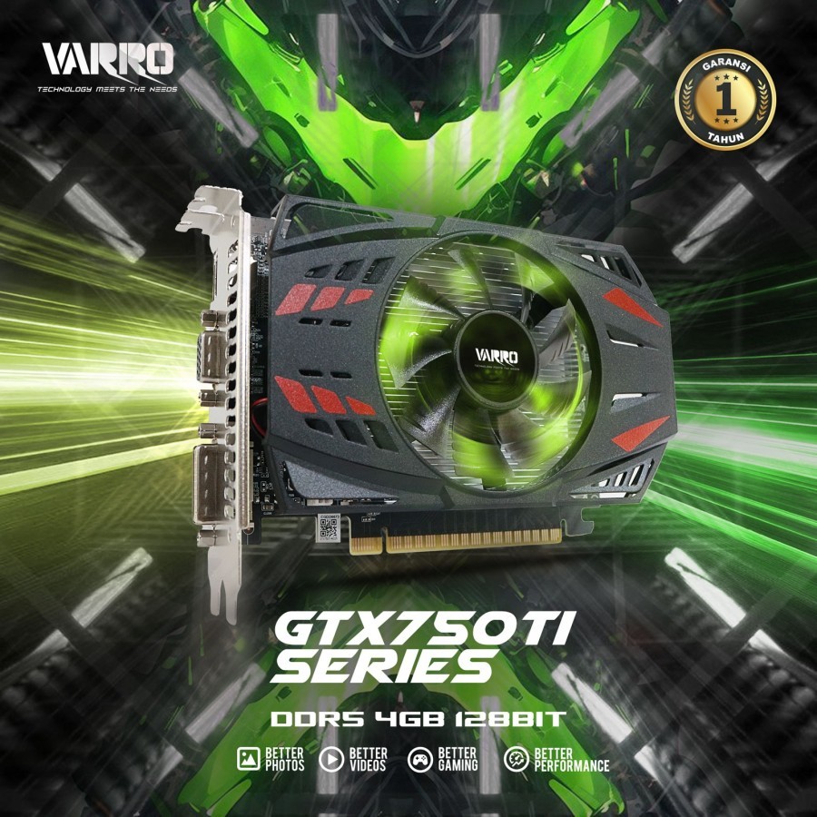 Vga Varro GT750TI 4GB Ddr5 128Bit New