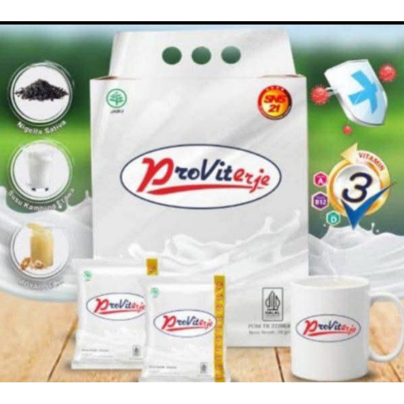

susu etawa proviterje plus royal jelly isi 50 sachet