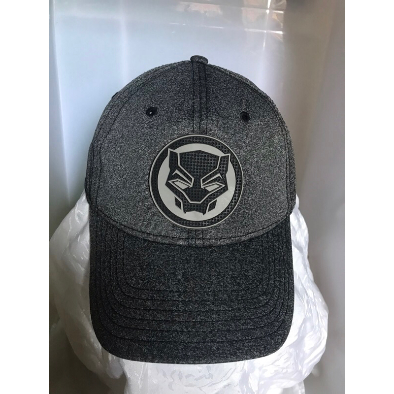 Topi fitted black Panther Logo original