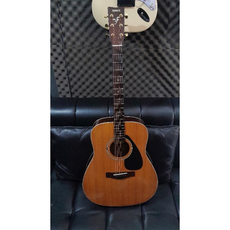 Gitar Yamaha f-310 Akustik 100% original madein taiwan  upgrade list binding & dryer gold (siap paka