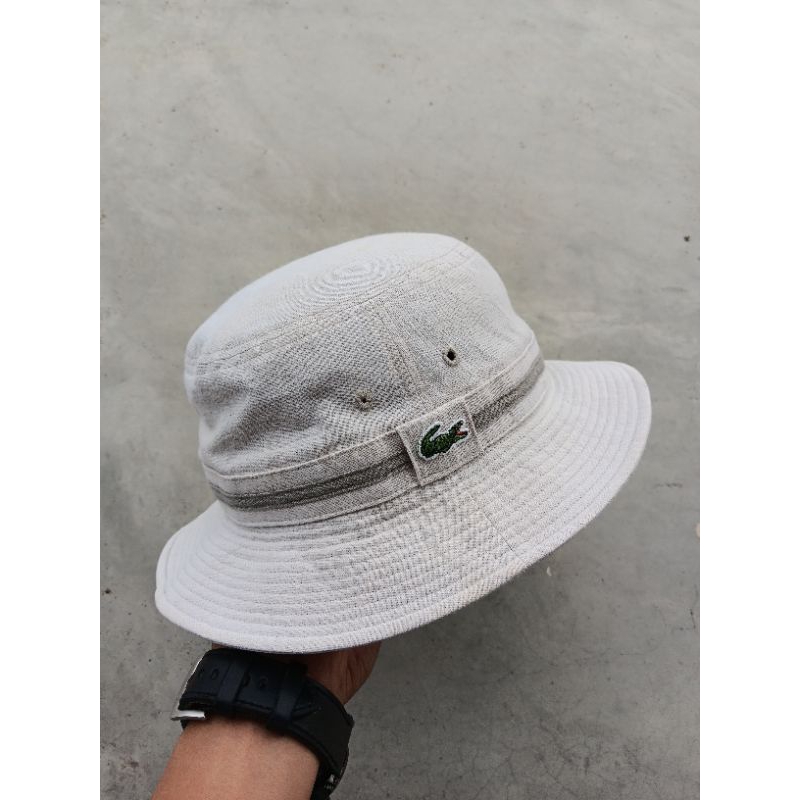 Topi Bucket Lacoste