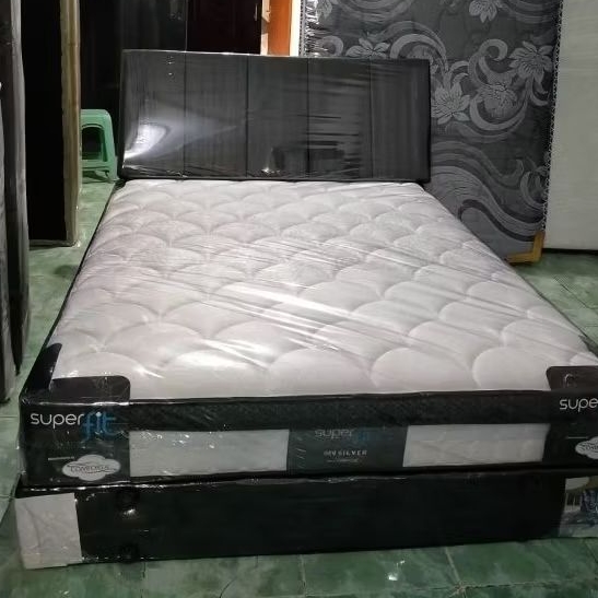 Set Comforta Superfit neo silver 160 divan sandaran custom