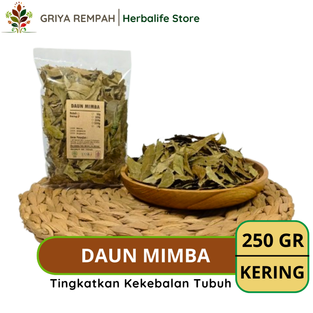 

DAUN MIMBA KERING 250 GRAM Premium – Intaran Mimbo Ramuan Rempah Herbal Alami untuk Detoksifikasi & Kesehatan Kulit Simplisia Azadirachta indica